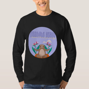 T-shirt Méditer lourd