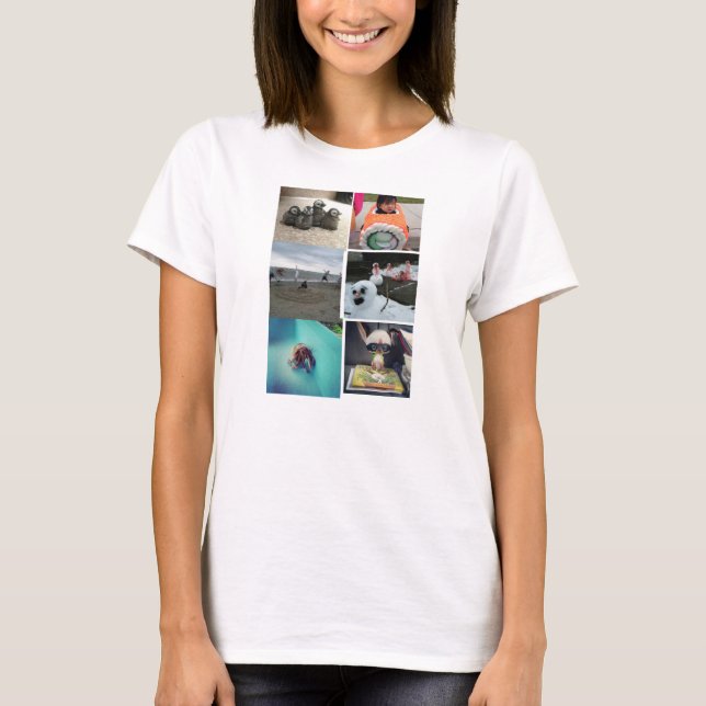 T-shirt Medium Instagram pour dames (Devant)