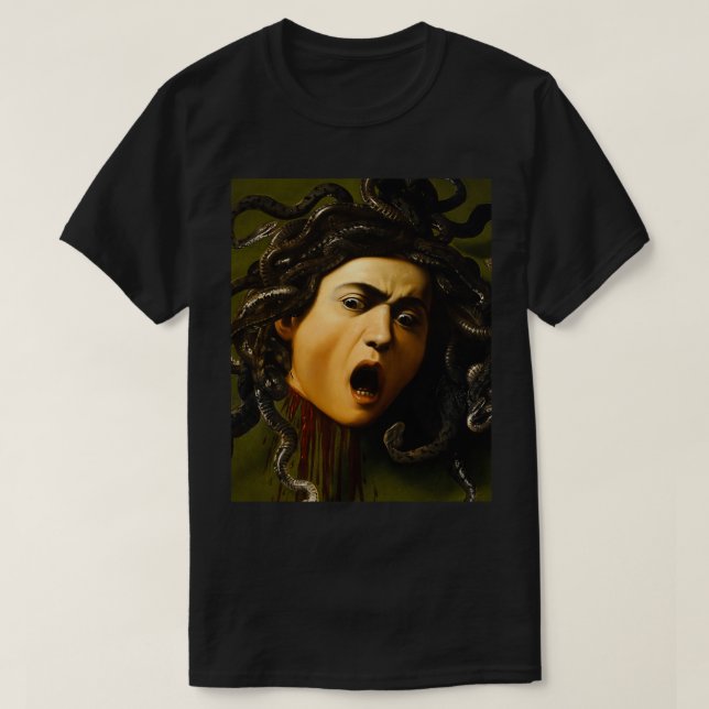 T-shirt Medusa by Caravaggio Graphic  (Design devant)
