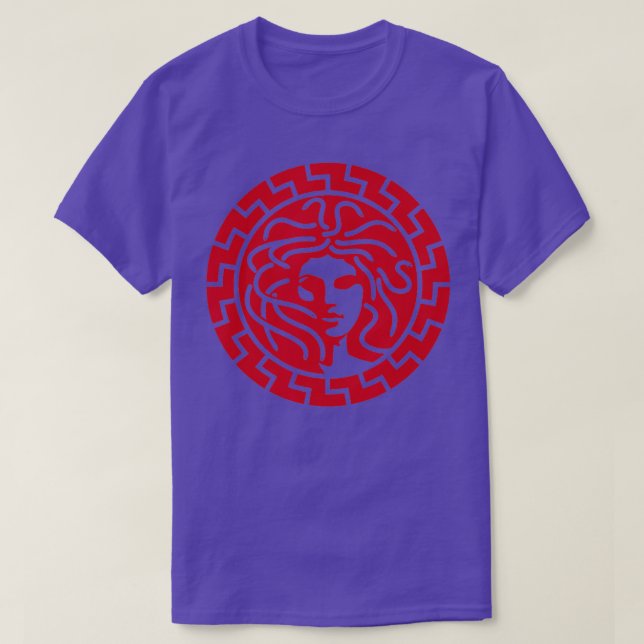 T-shirt Medusa Gorgon Tête de serpent Mythologie grecque a (Design devant)