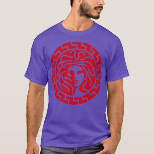 T-shirt Medusa Gorgon Tête de serpent Mythologie grecque a