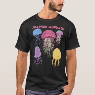 T-shirt Méduse Addicée Mer Souvenir Océan life Underwa