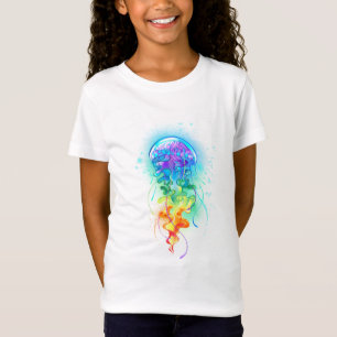 T-Shirt Méduse arc-en-ciel