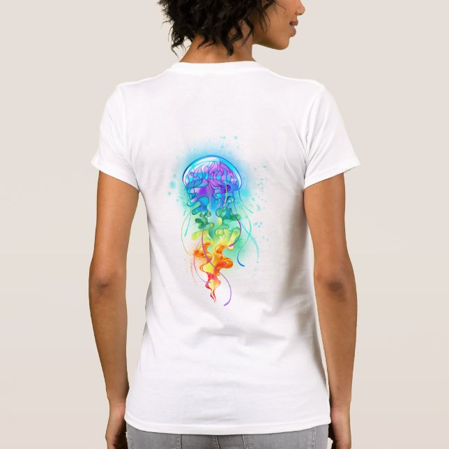 T-shirt Méduse arc-en-ciel (Dos)