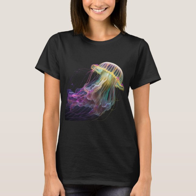 T-shirt Méduse Colorée (Devant)