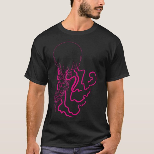 T-shirt Méduse Néon (Devant)