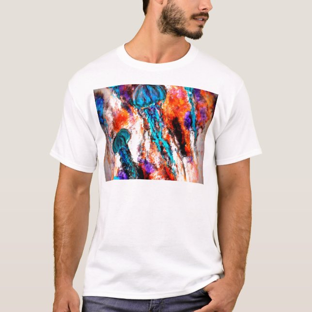 T-shirt Méduse Saut Électrique (Devant)