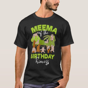 T-shirt Meema de la fête d'anniversaire de la princesse pa