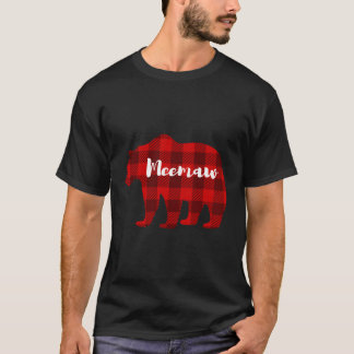 T-shirt Meemaw Ours Vêtements Femmes Cadeaux Grand-Parent