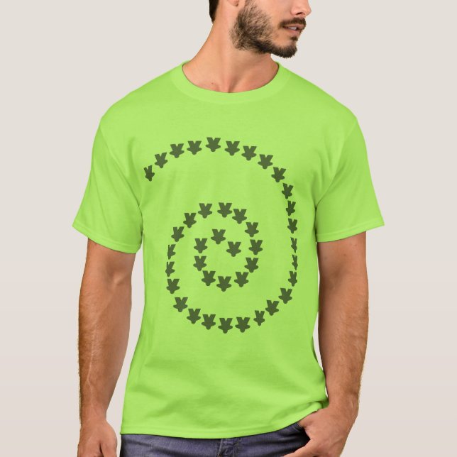T-shirt Meeple Spiral (Devant)