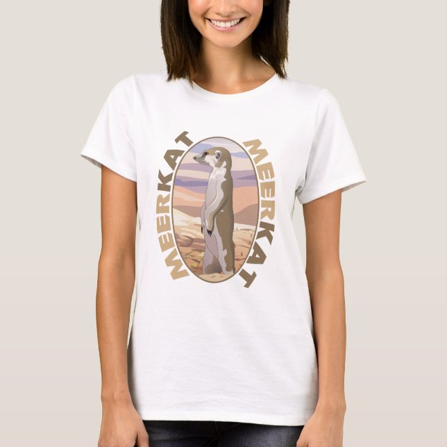 T-shirt Meerkat (Devant)