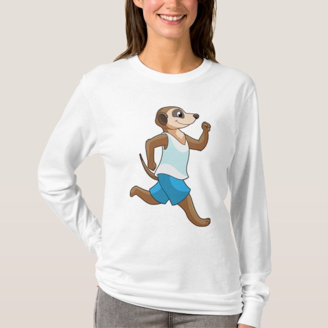 T-shirt Meerkat à Running Sports (Devant)