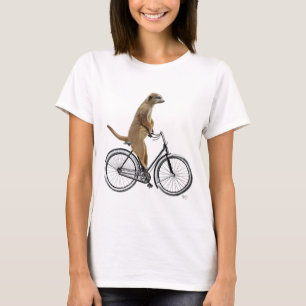 T-shirt Meerkat à vélo 2