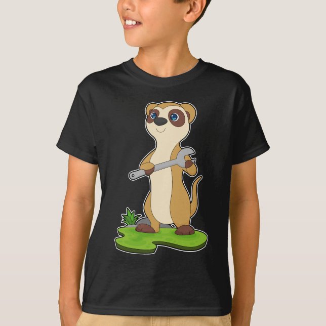 T-shirt Meerkat Artsman Wrench (Devant)