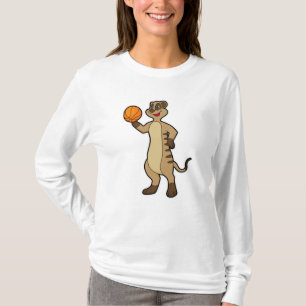 T-shirt Meerkat au Basketball Sports