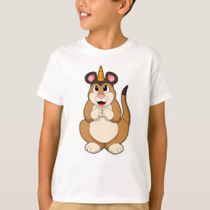 T-shirt Meerkat avec corne