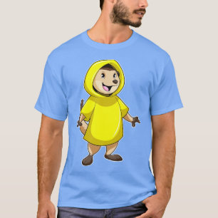 T-shirt Meerkat avec Raincoat