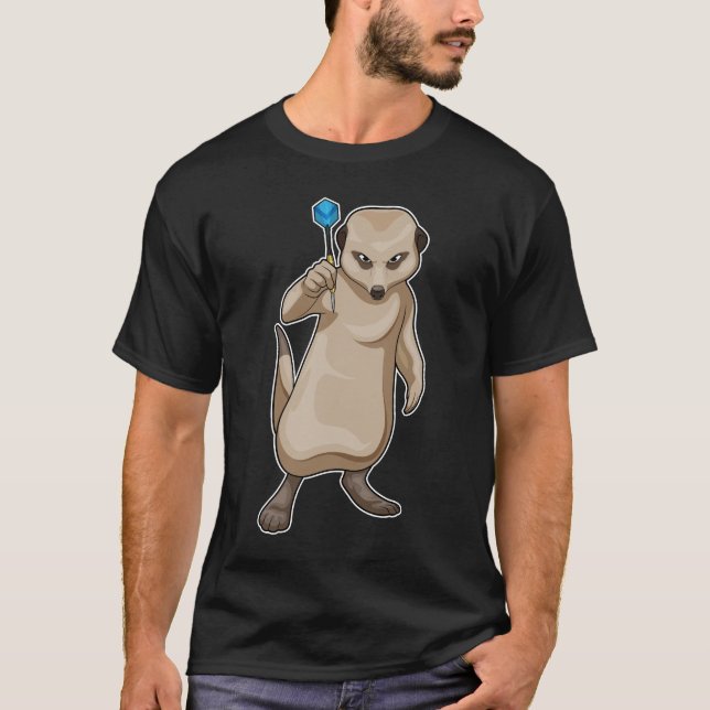 T-shirt Meerkat Darts Dart (Devant)