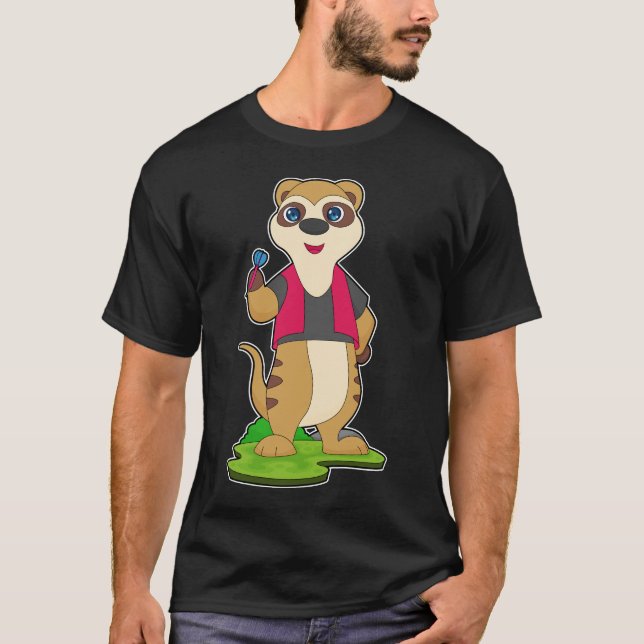 T-shirt Meerkat Darts Dart (Devant)