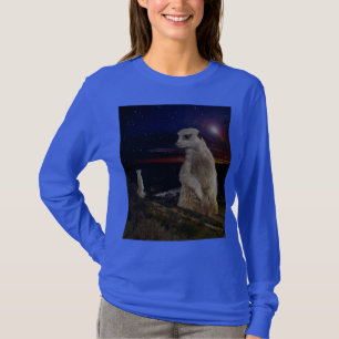 T-shirt Meerkat Géant En Haute Alerte,