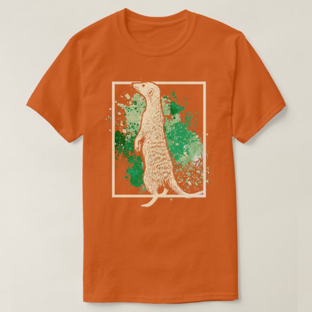 T-shirt Meerkat Suricate (Design devant)