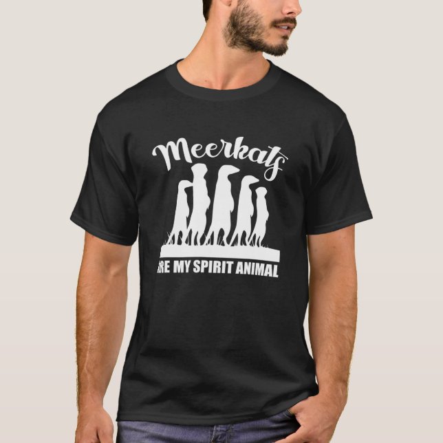 T-shirt Meerkat Surikate Animal Dit 2 (Devant)
