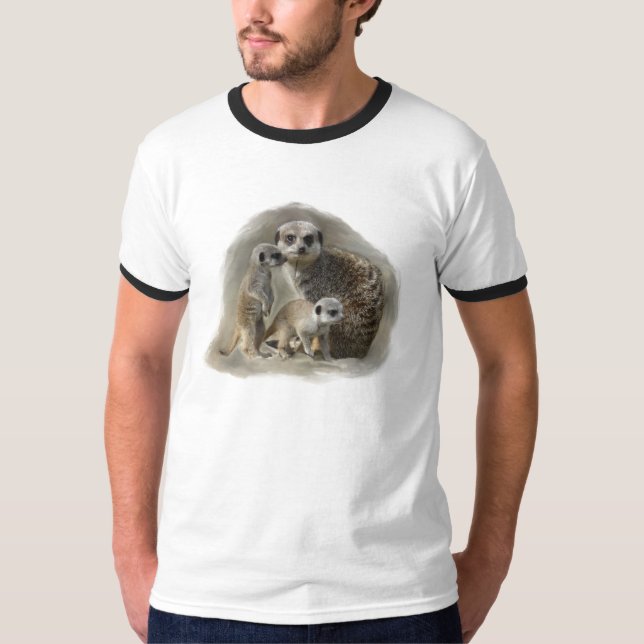 T-shirt meerkats (Devant)