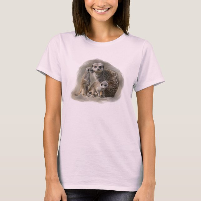 T-shirt meerkats (Devant)