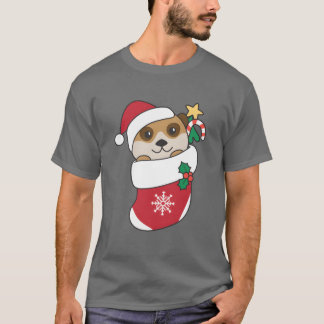 T-shirt Meerkats Christmas Snow Winter Animals friend