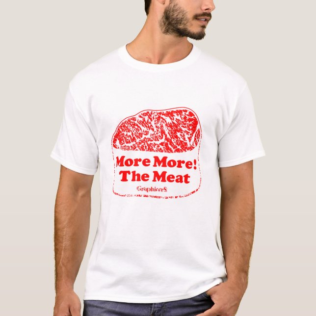 T-shirt Meet the MEAT (Devant)