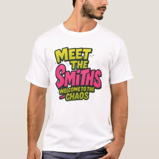 T-shirt Meet The Smiths pour hommes