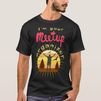 T-shirt Meetup Group Organisateur Médaille Grand Organisat