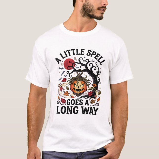 T-shirt Méfait de récolte hantée d'Halloween_1 (Devant)