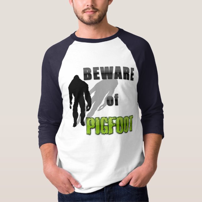 T-shirt Méfiez-vous de PIGFOOT (Devant)