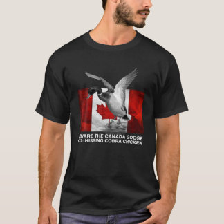 T-shirt Méfiez-vous du poulet chatoyant au cobra AKA Canad