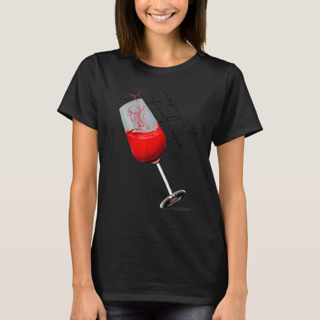 T-shirt Méga Pint De Vin Hearsay Graphique (Devant)