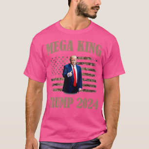 T-shirt méga roi, méga roi Trump 2024 