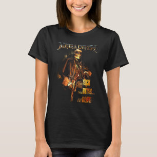 T-shirt Megadeth Tour de la route tuante Cincinnati