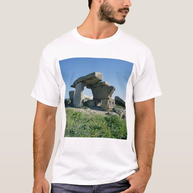 T-shirt Mégalithe, préhistorique (Devant)