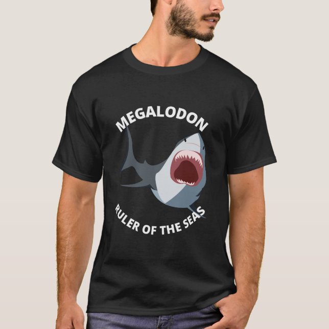 T-shirt Megalodon (Devant)
