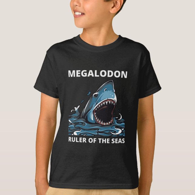 T-shirt Megalodon        (Devant)