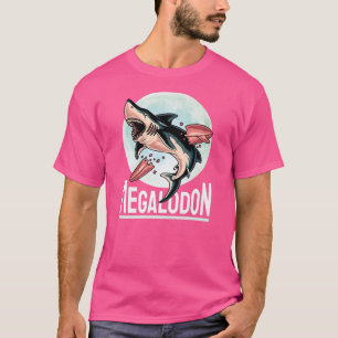 T-shirt Megalodon I Requin Blanc I MEG I Poisson Préhistor