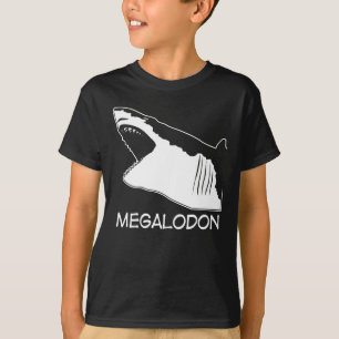 T-shirt Megalodon Joke Shark Dit Avec Shark