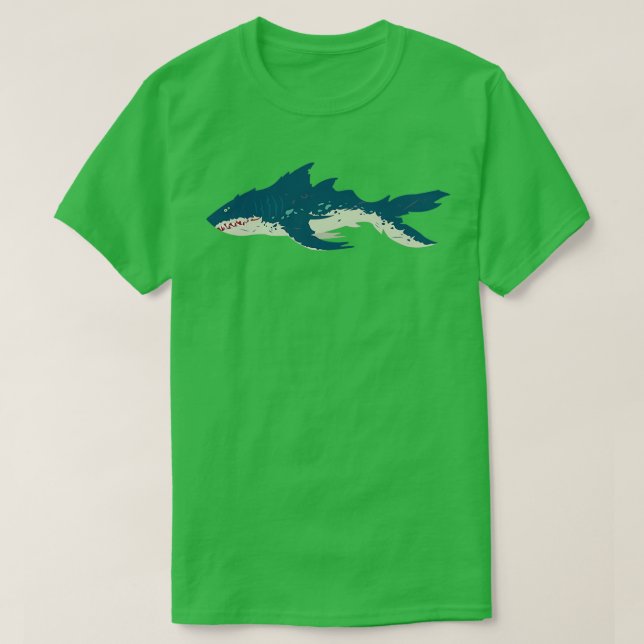 T-shirt Mégalodon Mer des voleurs (Design devant)