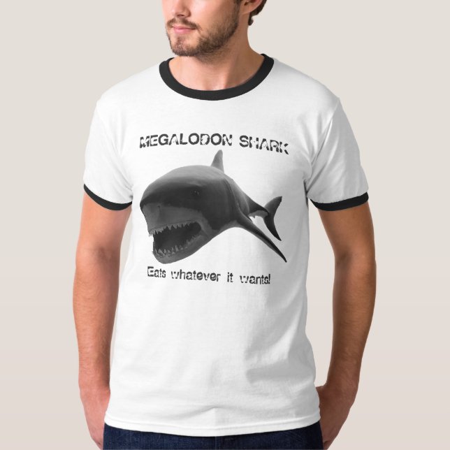 T-shirt Megalodon Shirt (Devant)