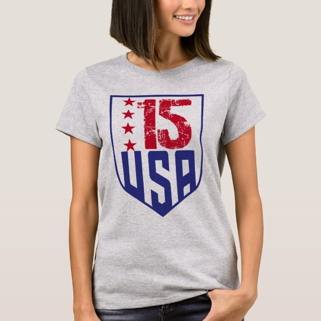 T-shirt Megan Rapinoe, Lecteur USWNT, Apparence pe (Devant)