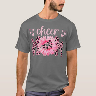 T-shirt Megaphone mignonne Tournesol léopard Cheetah