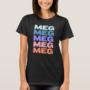 T-shirt Mégatexte répété moderne