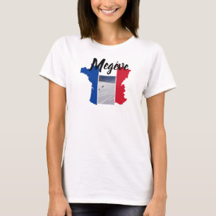 T-shirt Megeve Ski France