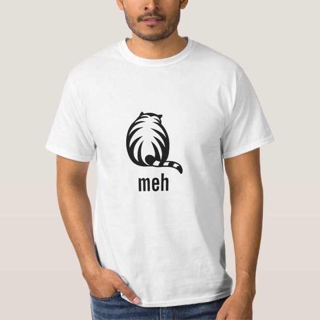 T-shirt Meh Chat (Devant)